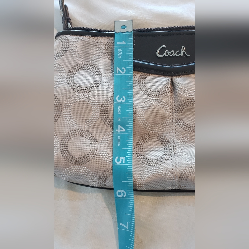 Coach Dotted C Logo Wristlet - Picture 5 of 7